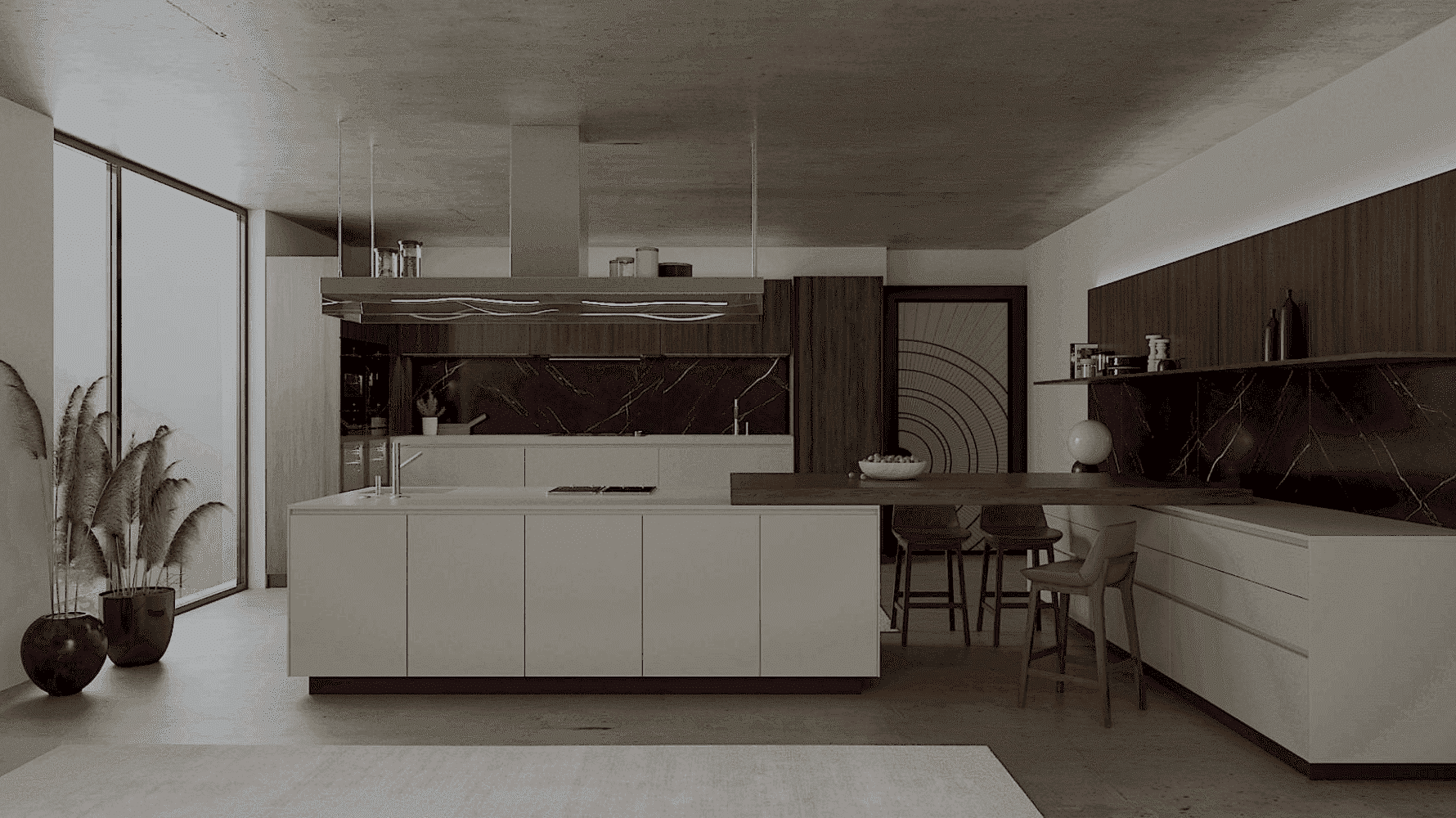 Salon Ev Dekorasyon Proje